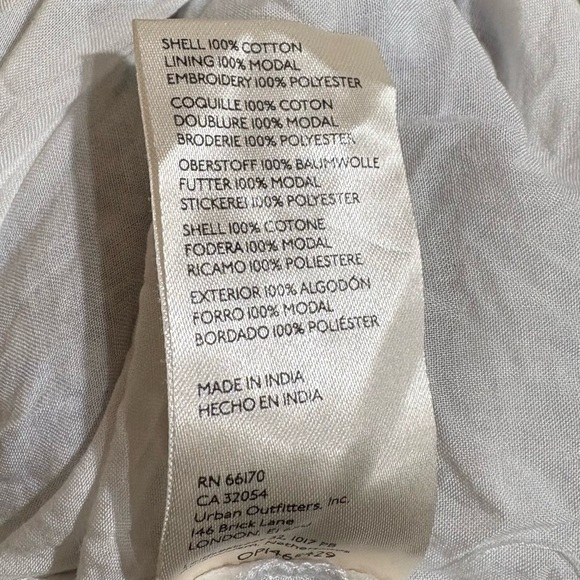 Anthropologie 20W Embroidered Mini Dress 2X EUC - Picture 12 of 13